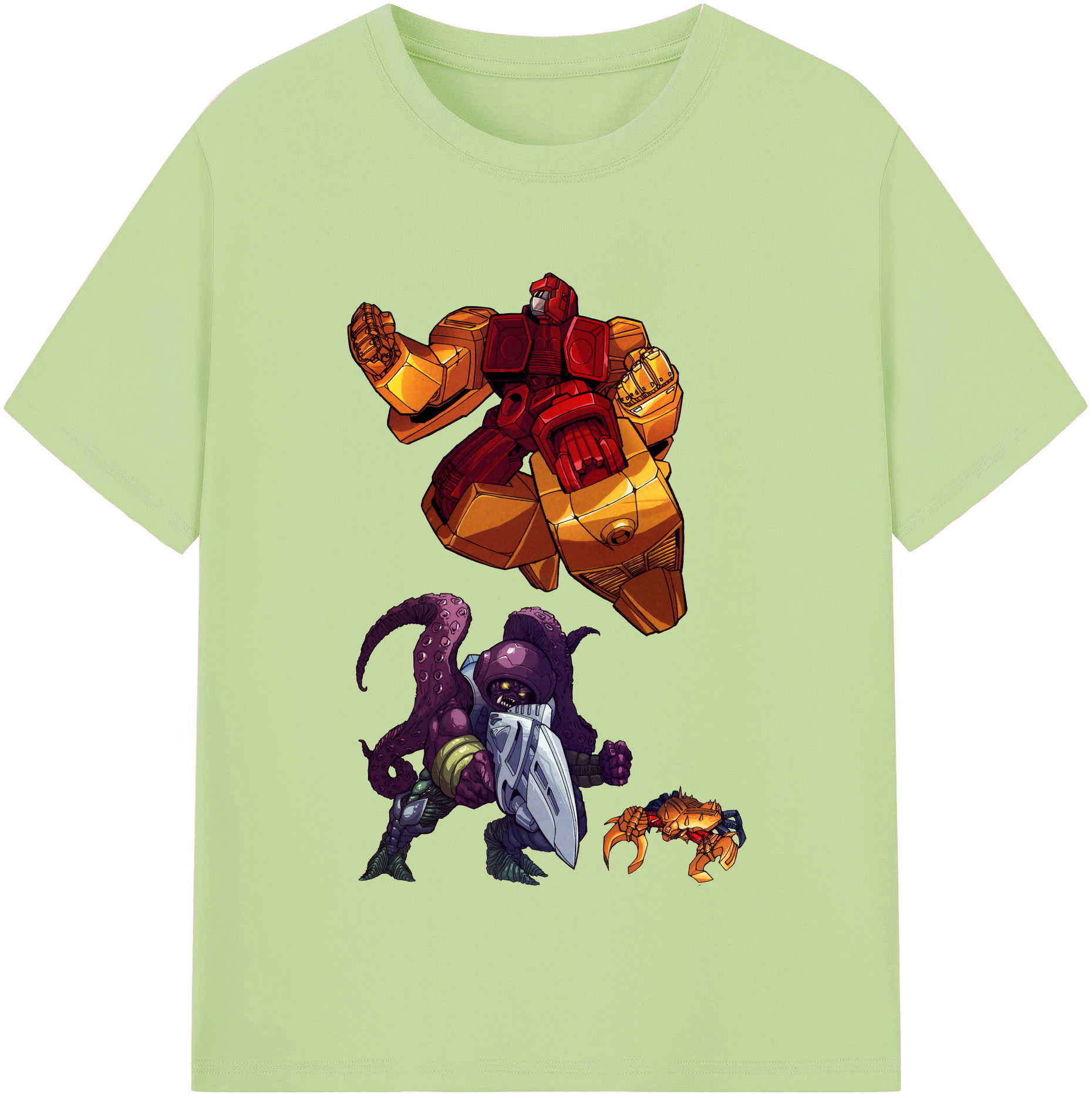 （画像用）  綿100％半袖Tシャツ（フロントプリント）